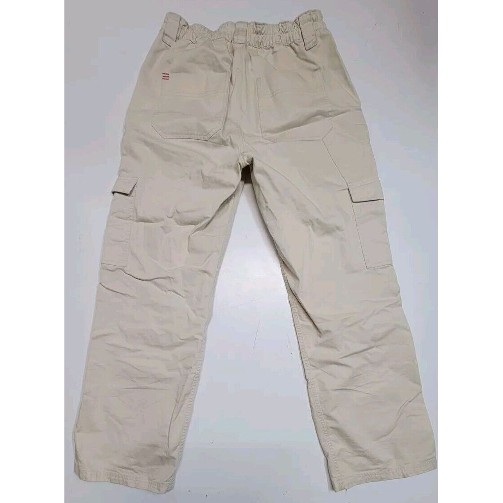 Urban Outfitters BDG White Wide Leg Cargo Pants Size 29 Stretch Waist - Picture 5 of 5
